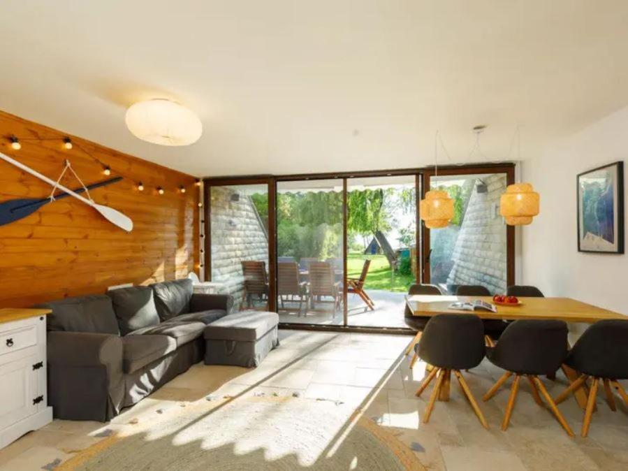 Green Lake House - Private Beach At Balaton Balatonakarattya Luaran gambar