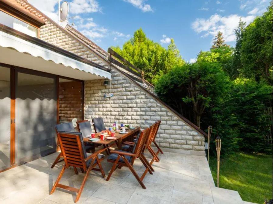 Green Lake House - Private Beach At Balaton Balatonakarattya Luaran gambar
